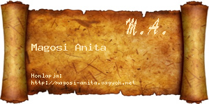 Magosi Anita névjegykártya